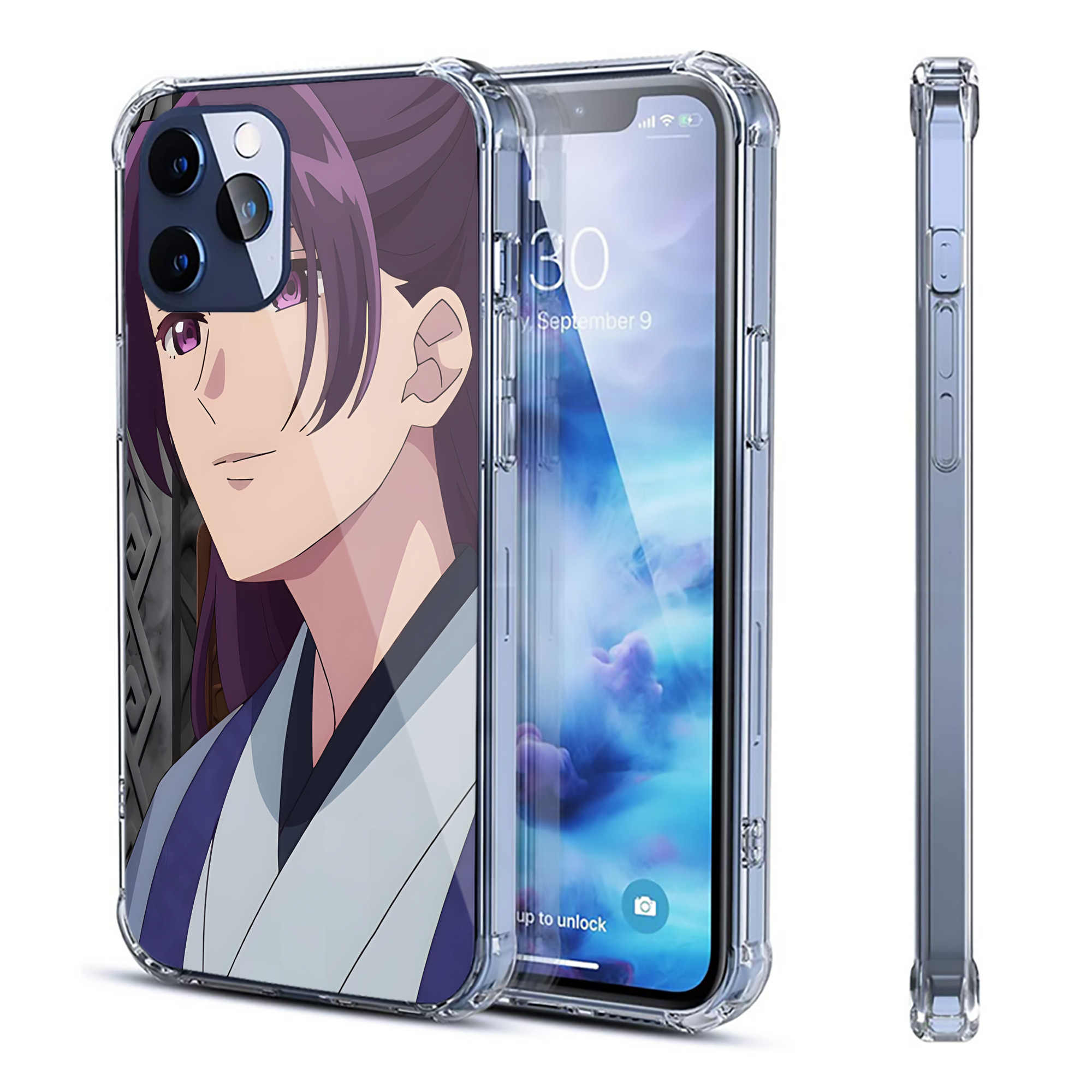 （画像用） 薬屋のひとりごと The Apothecary Diaries 【iPhone 12シリーズ対応】透明スマホケース（クリアソフトケース）
